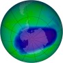 Antarctic Ozone 2006-11-09